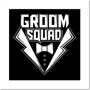 Groom Squad Bachelor Party for Groomsmen Posters and Art